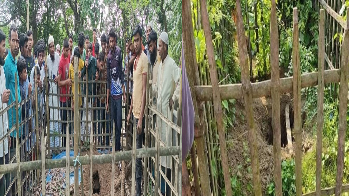 নীলফামারীতে এক রাতে ১৫টি কবর থেকে কঙ্কাল চুরি