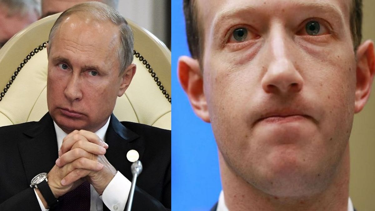 জুকারবার্গকে আজীবন নিষিদ্ধ করলো রাশিয়া