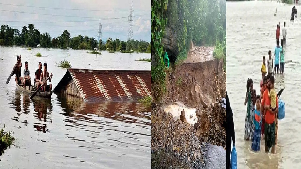আসামে প্রলয়ংকারী বন্যায় নিহত ৯, পানিবন্দি ৭ লাখের বেশি মানুষ