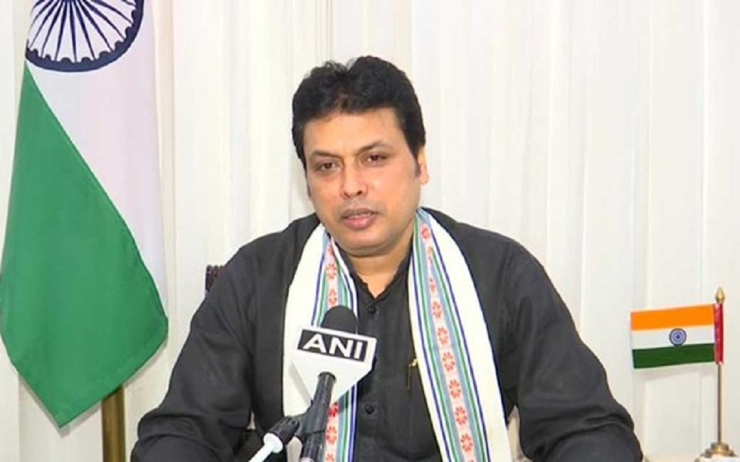 ত্রিপুরার মুখ্যমন্ত্রী বিপ্লব দেবের হঠাৎ পদত্যাগ