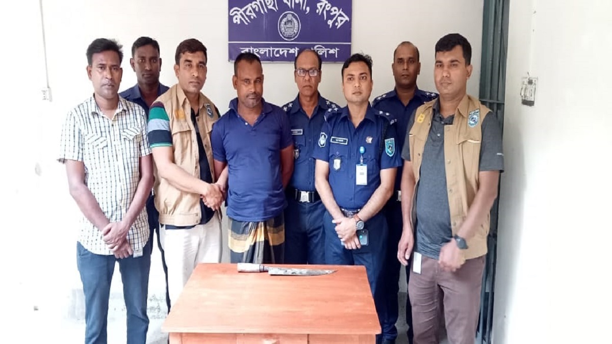 রংপুরে ব্যবসায়ী হত্যা মামলার প্রধান অভিযুক্ত গ্রেফতার