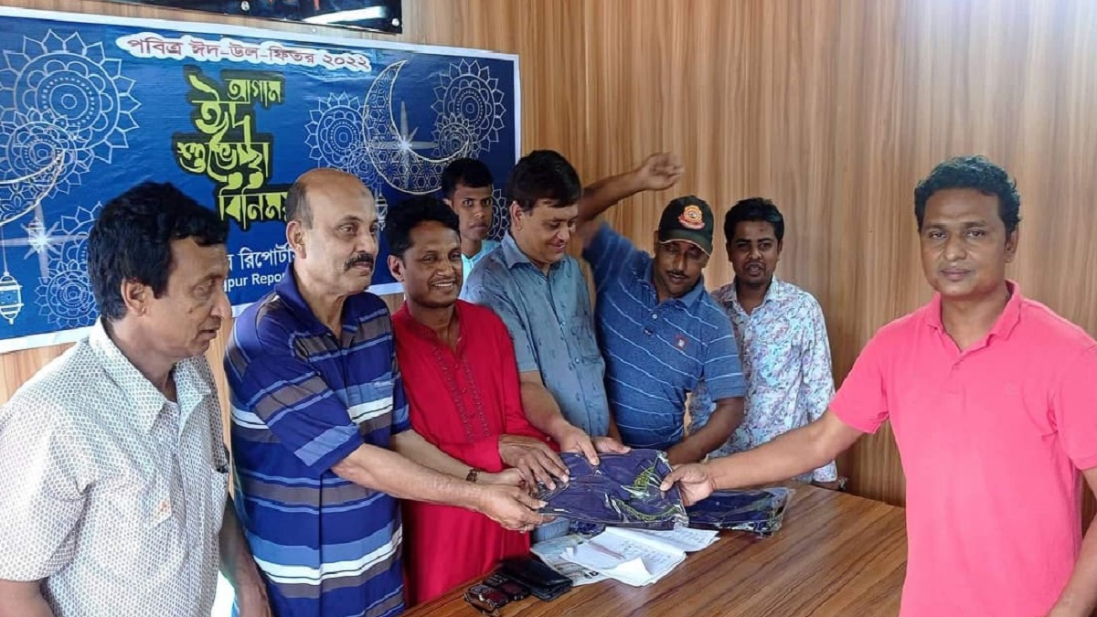 রংপুর রিপোর্টার্স ক্লাবের আগাম ঈদ শুভেচ্ছা বিনিময়