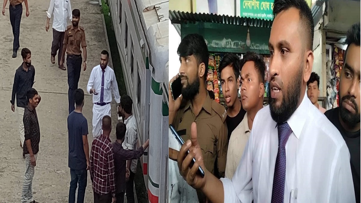 আখাউড়ায় ট্রেনের গার্ড লাঞ্ছিত, ১ ঘণ্টা পর স্বাভাবিক ট্রেন চলাচল