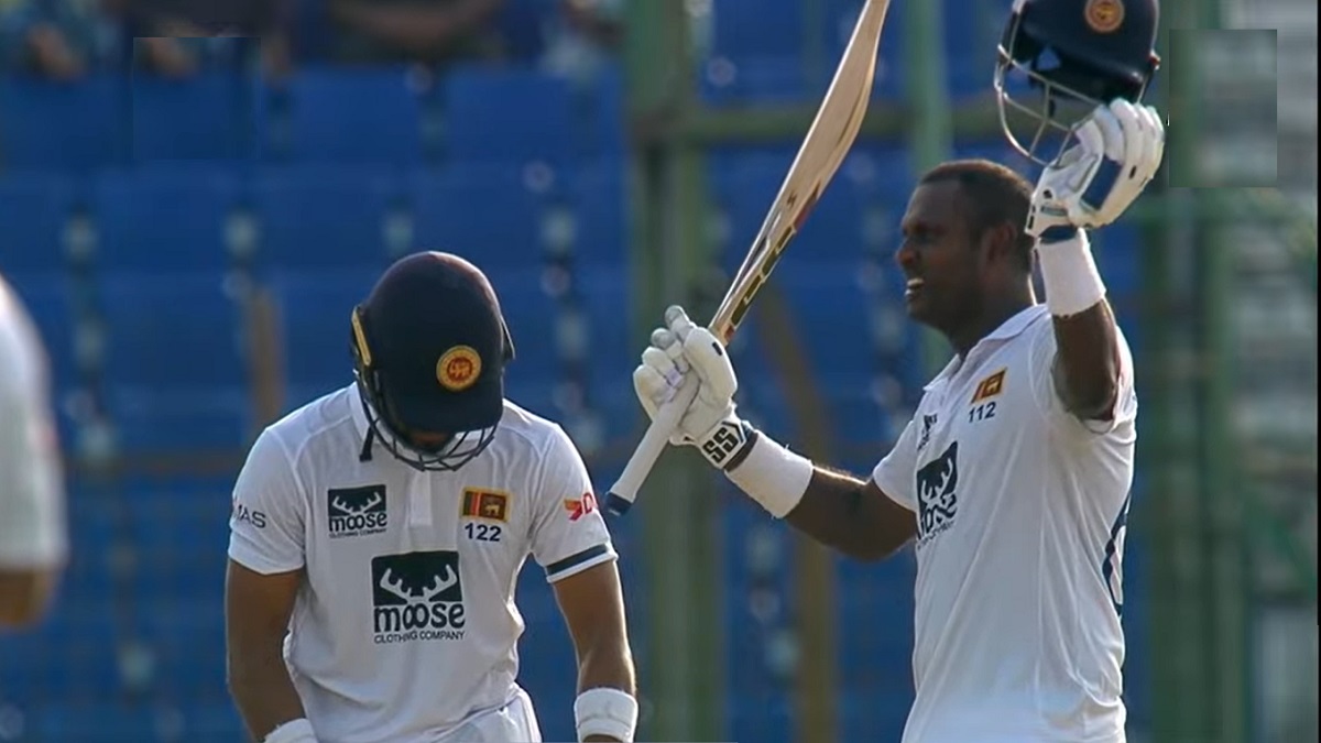 ম্যাথুসের সেঞ্চুরিতে প্রথম দিন নিজেদের করে নিলো শ্রীলঙ্কা