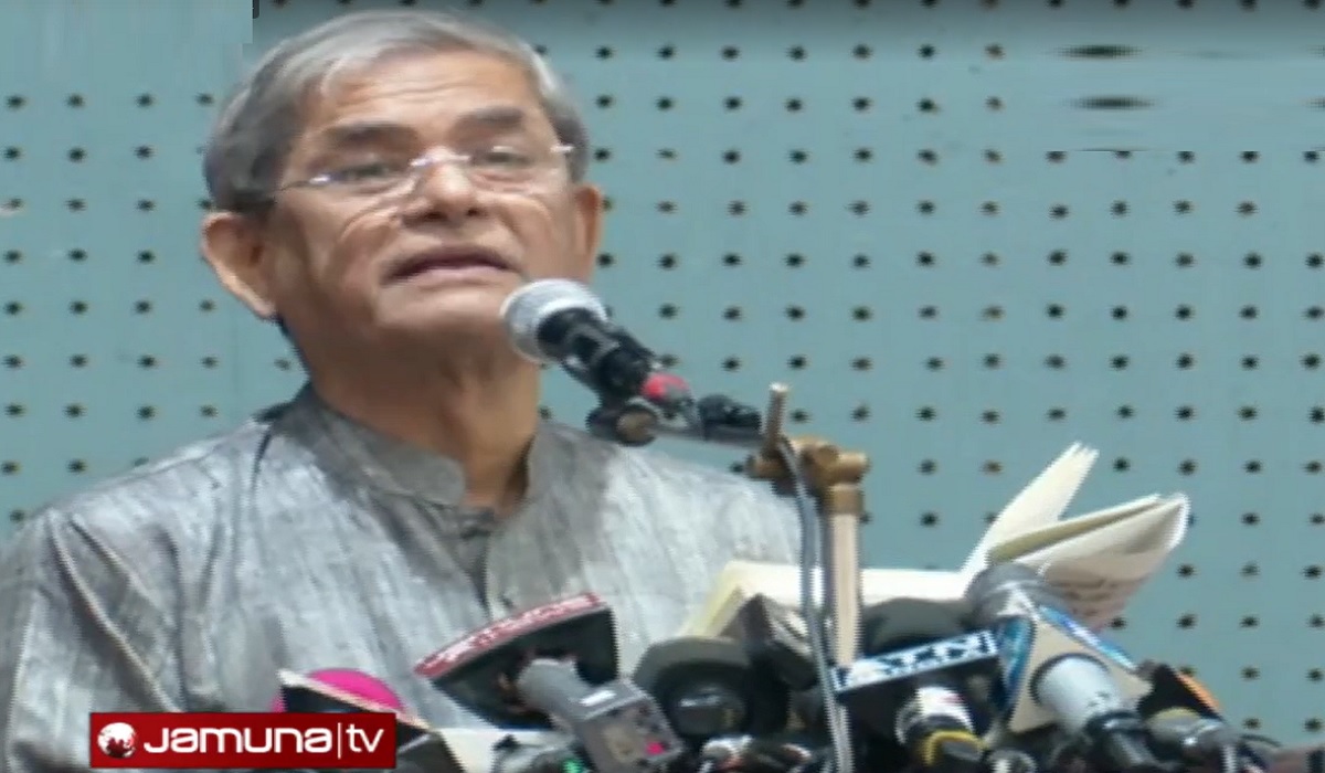 দেশ এখন সবচেয়ে বড় সঙ্কটে, মানুষ মুক্তি চায়: ফখরুল