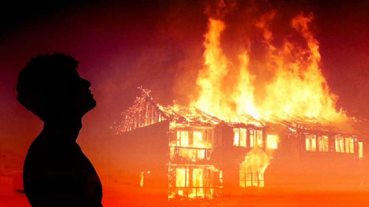 শ্বশুরবাড়িতে আগুন দিয়ে জেল, ছাড়া পেয়ে আবার আগুন দিলো যুবক