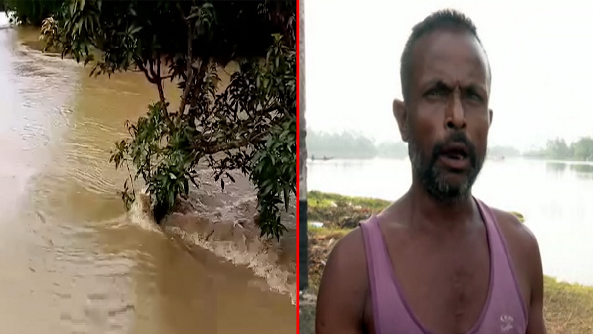 পেটের ক্ষুধা ও ঋণের বোঝায় দিশেহারা সিলেটের বানভাসি মানুষ