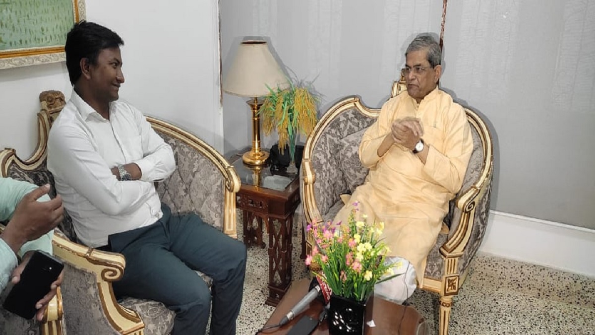 যমুনা টেলিভিশনের মুখোমুখি মির্জা ফখরুল