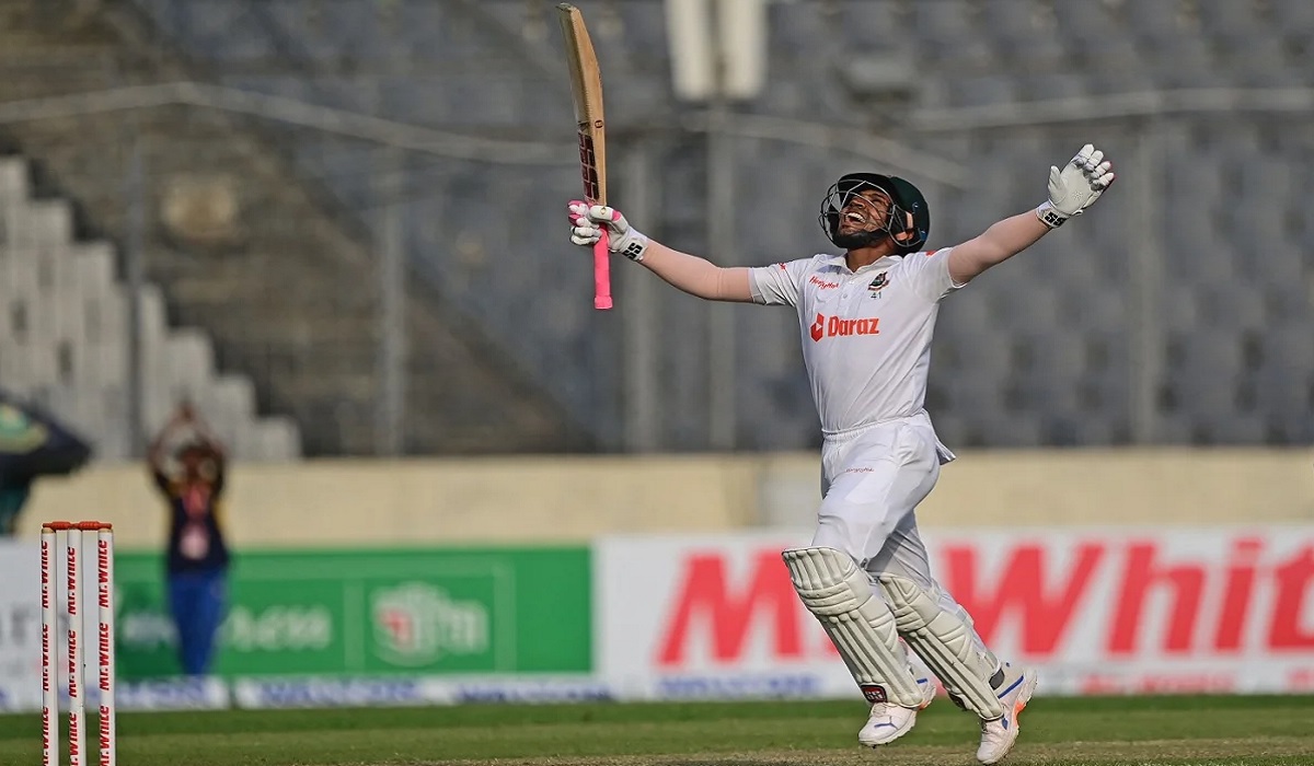 টাইগাররা থামলো ৩৬৫ রানে, মুশফিক অপরাজিত ১৭৫