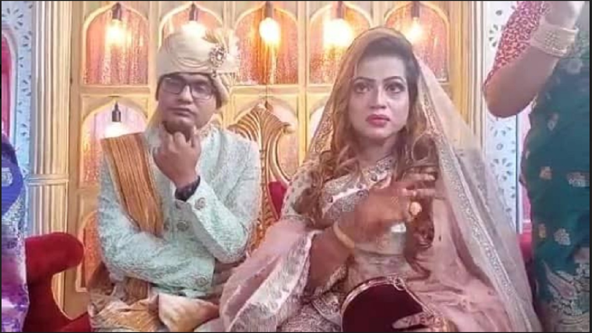 বিয়ের পিঁড়িতে বসলেন আলোচিত মডেল সানাই মাহবুব
