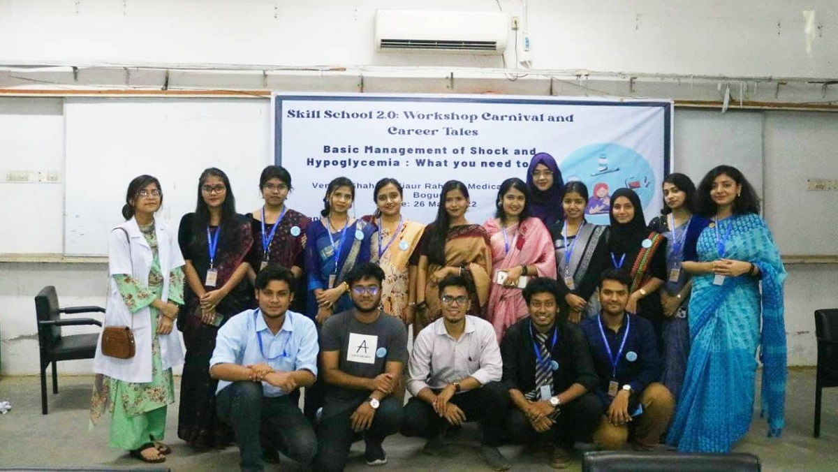 মেডিকেল শিক্ষার্থীদের পেশাগত দক্ষতা বৃদ্ধিতে শজিমেকে আইএফএমএসএ’র কর্মশালা