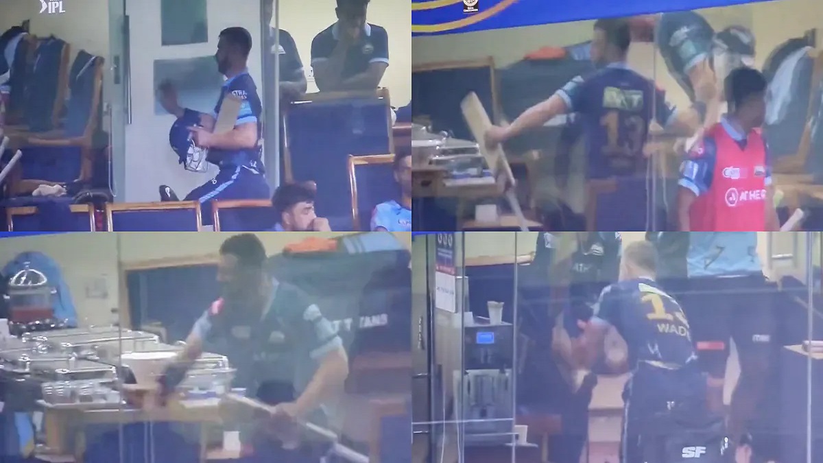 রাগে ড্রেসিংরুমে ওয়েডের তাণ্ডব