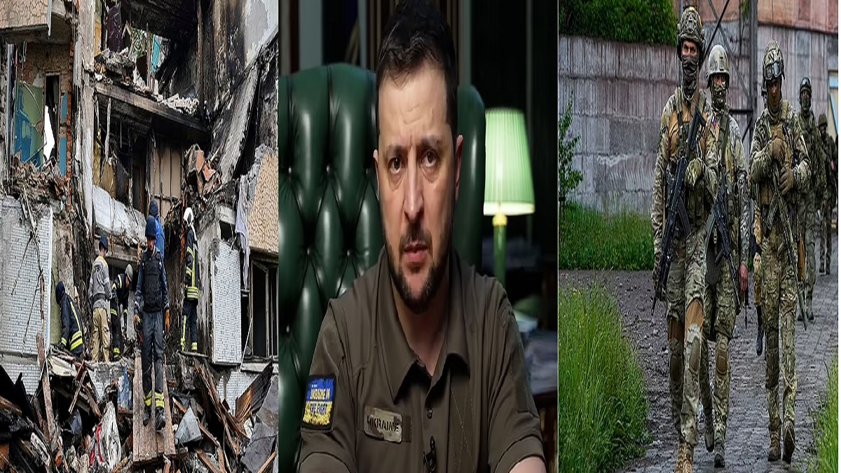 নরককুণ্ডে পরিণত হয়েছে দোনবাস: জেলেনস্কি