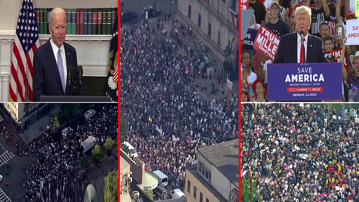 গর্ভপাতের অধিকার বাতিলের রায়ে ট্রাম্পের উল্লাস, বাইডেনের মতে ‘মর্মান্তিক ভুল’