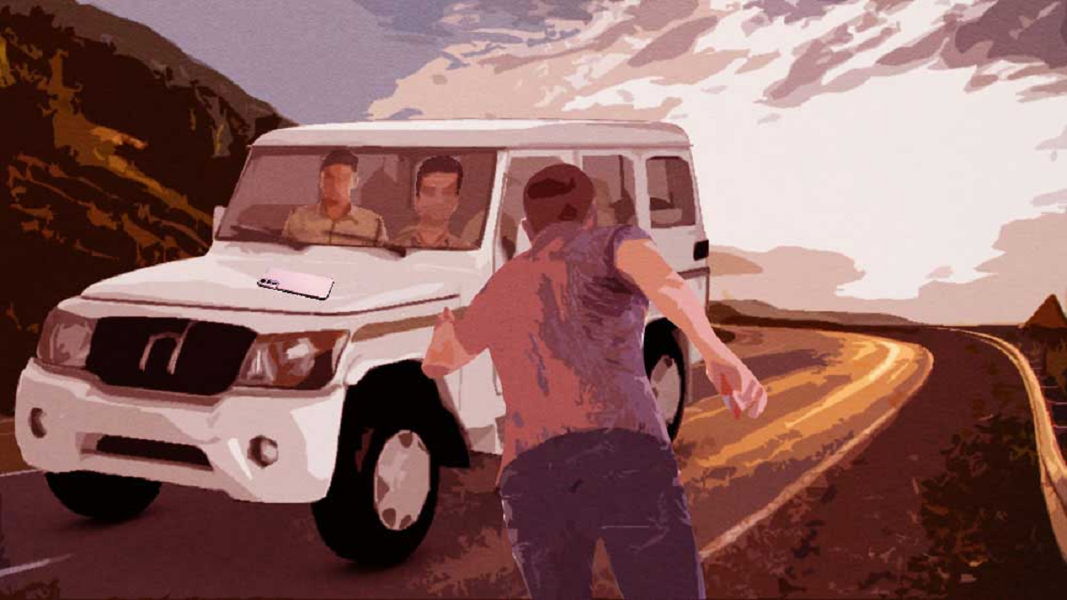 গাড়ির কাগজ পরীক্ষার সময় চুরি হয়ে গেলো পুলিশের মোবাইল