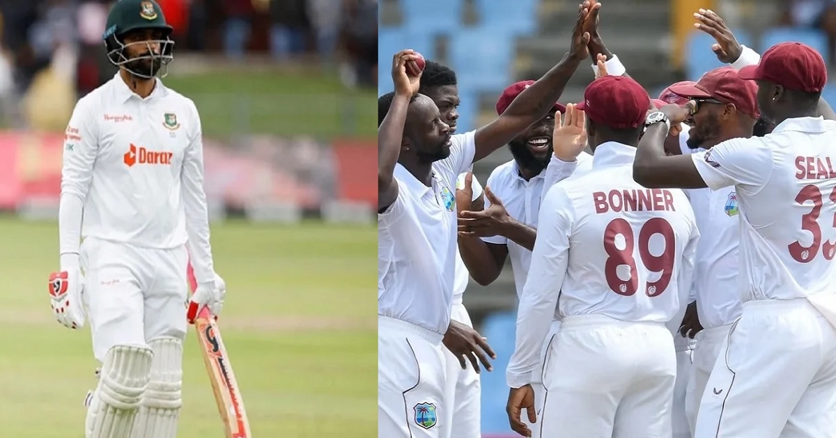 দ্বিতীয় ইনিংসেও ব্যাটিং বিপর্যয়, হারের শঙ্কায় বাংলাদেশ