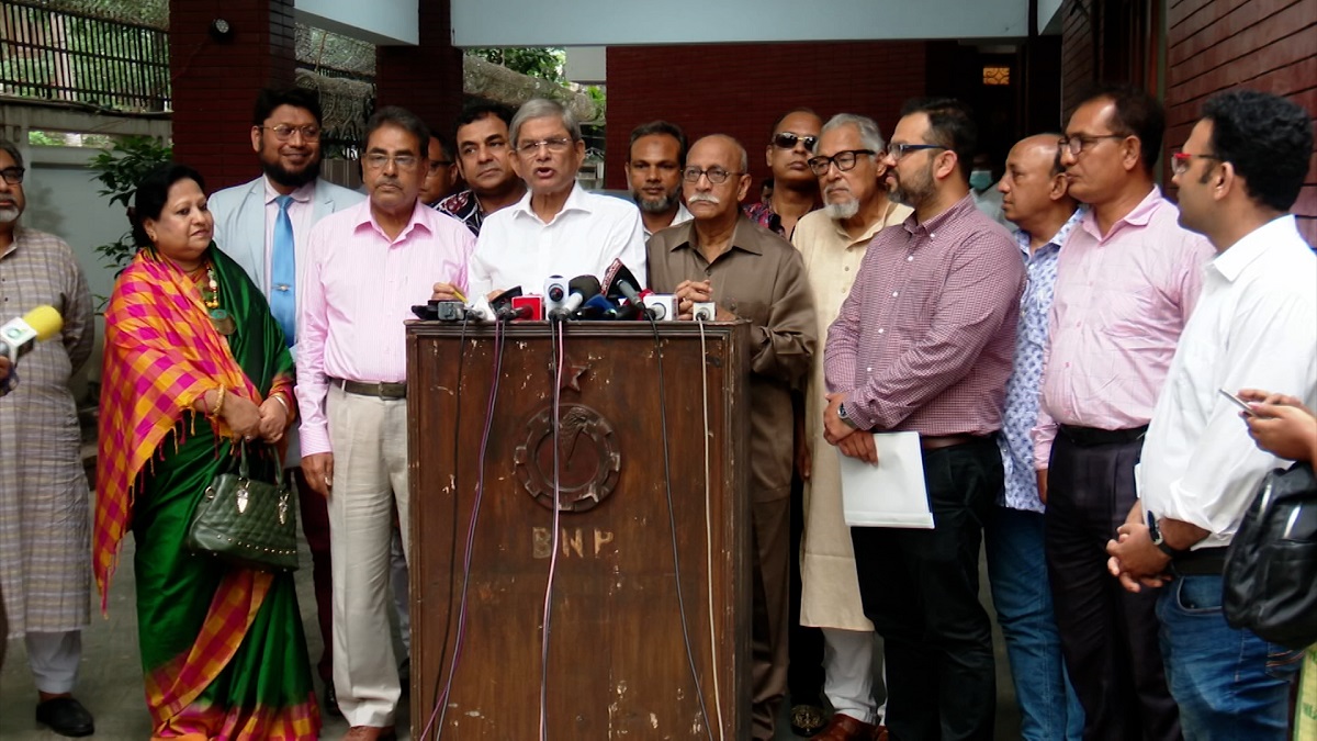 সরকার পতন নিশ্চিতে গণআন্দোলন শুরু করবে বিএনপি: মির্জা ফখরুল