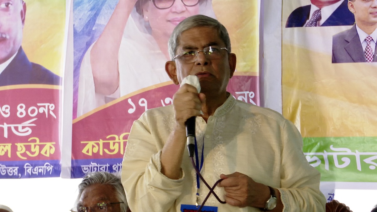 পানিবন্দি মানুষের কষ্টের মধ্যেও সরকারের উৎসব থামছে না: মির্জা ফখরুল