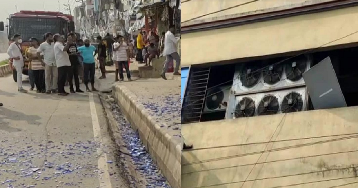 গাজীপুরে ইউনিয়ন ব্যাংকের এসি বিস্ফোরণে আহত ৪