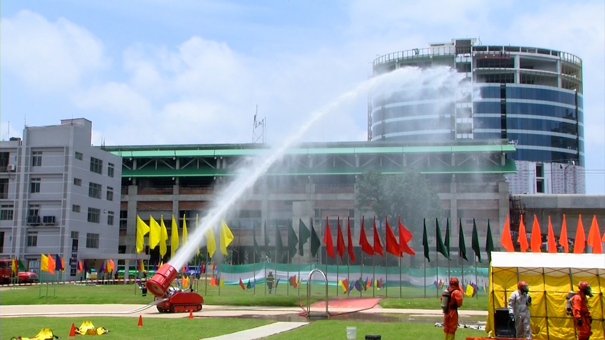 রাসায়নিক দুর্যোগে ফায়ার কর্মীদের তৎপরতা নিয়ে রাজধানীতে প্রশিক্ষণ