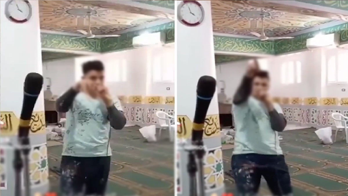 মসজিদের ভেতর নাচ-গান করায় মিশরে যুবক গ্রেফতার