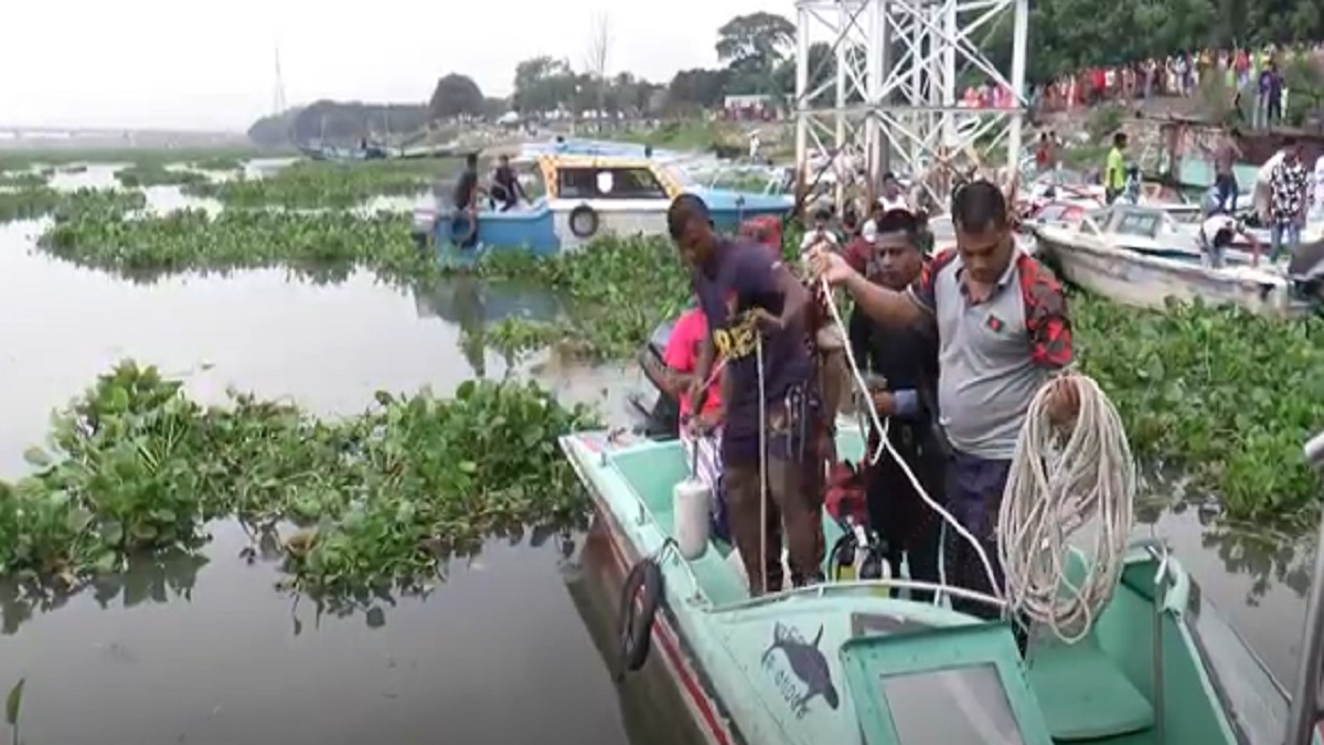 মেঘনা নদীতে ডুবে যুবকের মৃত্যু