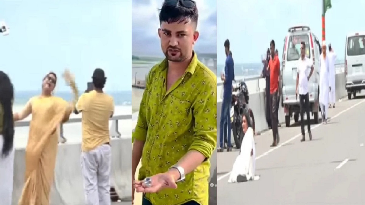 প্রথম দিনেই পদ্মা সেতুতে নিয়ম ভাঙার হিড়িক