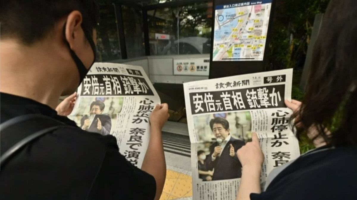 প্রচারণার সময়ই গুলিবিদ্ধ হন আবে, নির্বাচনের ফলাফল প্রকাশিত