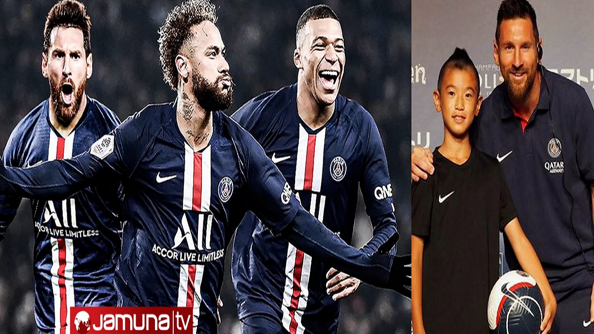 জাপানে মেসিরা মুগ্ধ ভক্তদের ভালোবাসায়