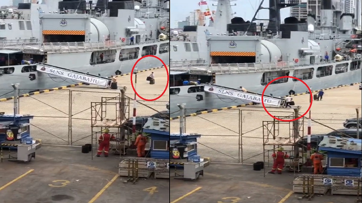 যেভাবে বাসভবন ছেড়ে পালালেন শ্রীলঙ্কার প্রেসিডেন্ট