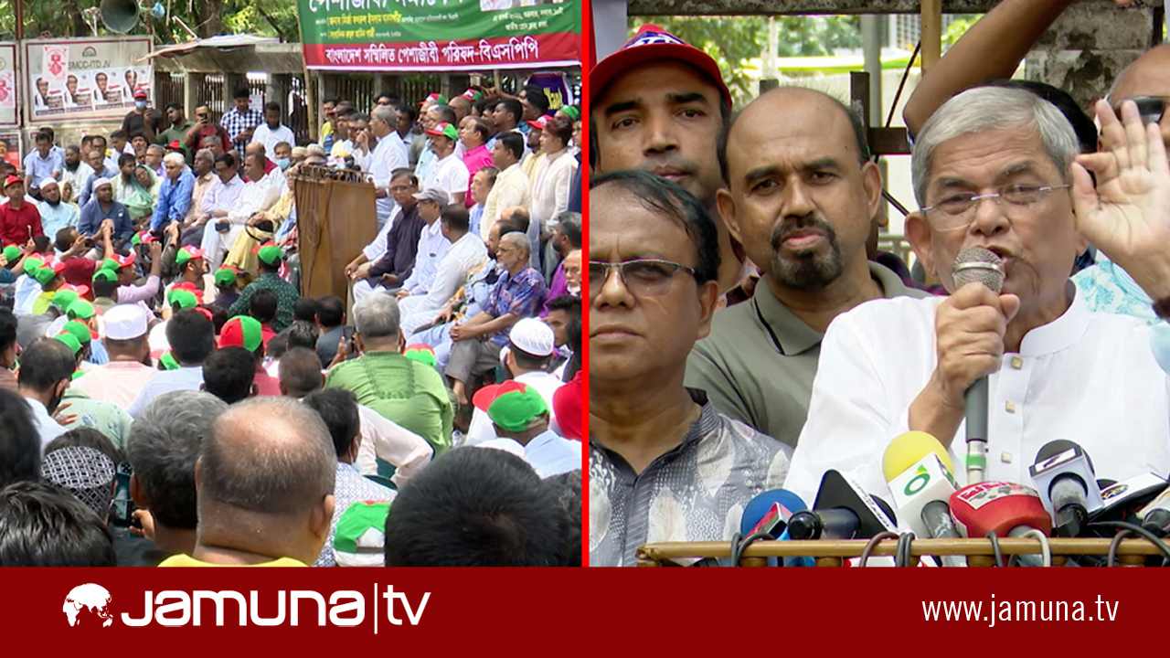 জনতার সুনামিতে ভেসে যাবে সরকার, ফখরুলের হুঁশিয়ারি