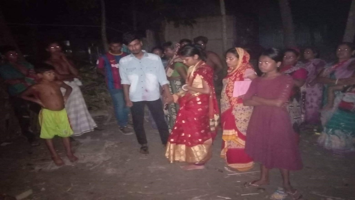 বিয়ের আসর থেকে আটক প্রেমের টানে ফরিদপুরে আসা ভারতীয় কিশোরী