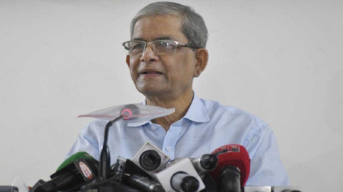 বিরোধী দলকে মাঠশূন্য করতে পরিকল্পিত হামলা চালাচ্ছে ক্ষমতাসীনরা: মির্জা ফখরুল