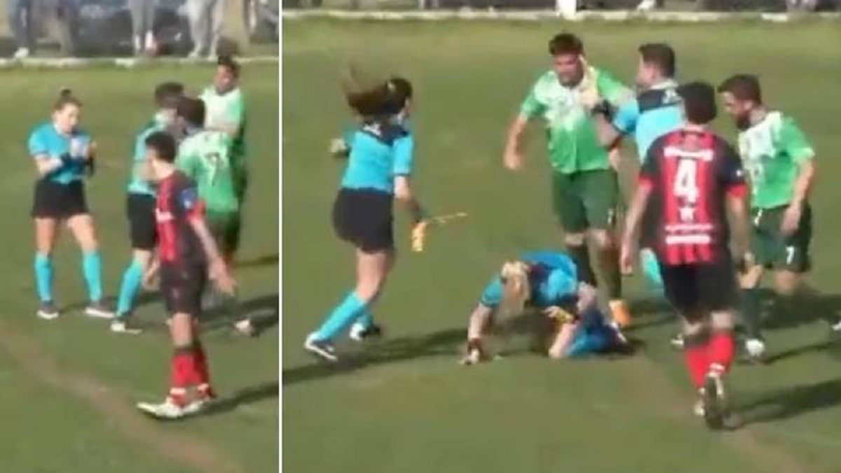 মাঠেই নারী রেফারিকে ঘুষি মারলেন আর্জেন্টাইন ফুটবলার, আজীবন নিষিদ্ধ