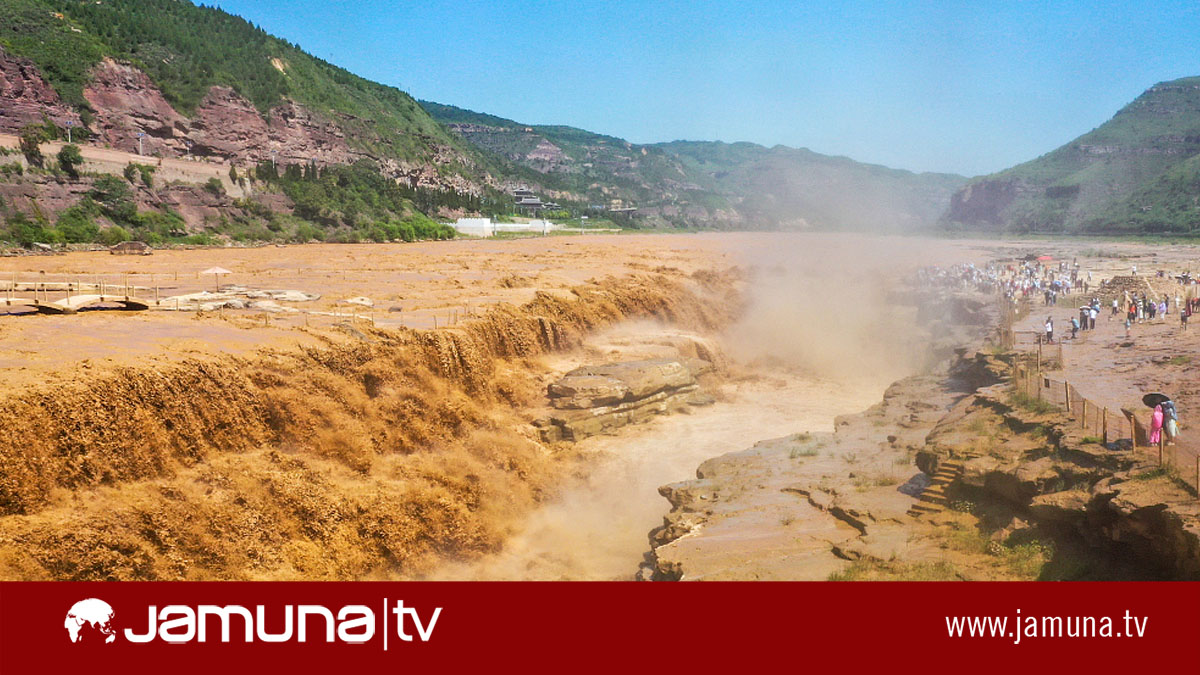 আকস্মিক বন্যায় বিপর্যস্ত চীনের শানজি প্রদেশ
