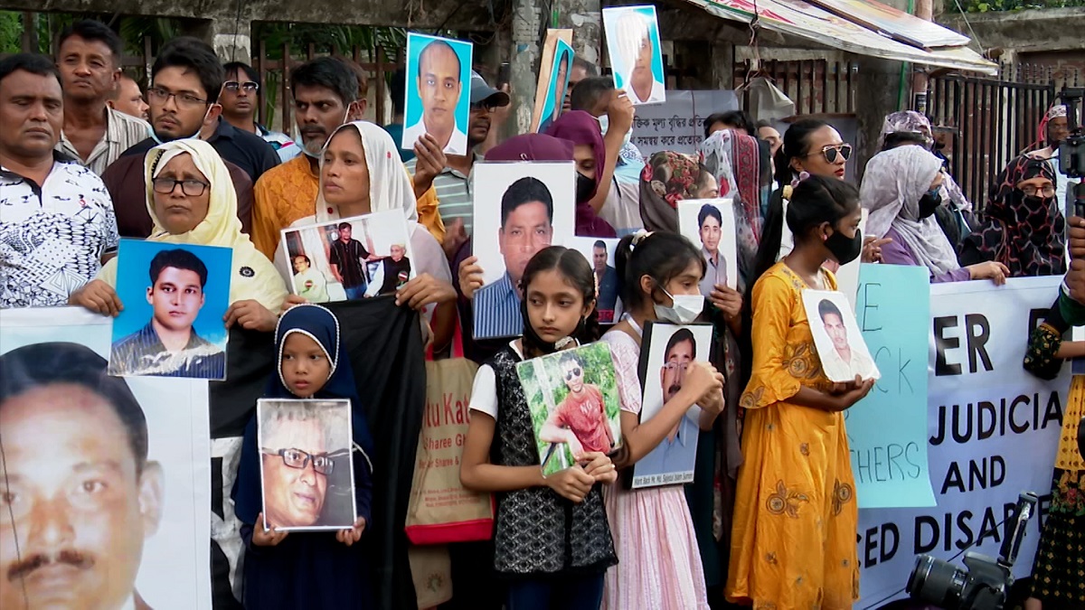 গুমের শিকার ব্যক্তিদের বিষয়ে জাতিসংঘের তত্ত্বাবধানে সুষ্ঠু তদন্তের দাবি