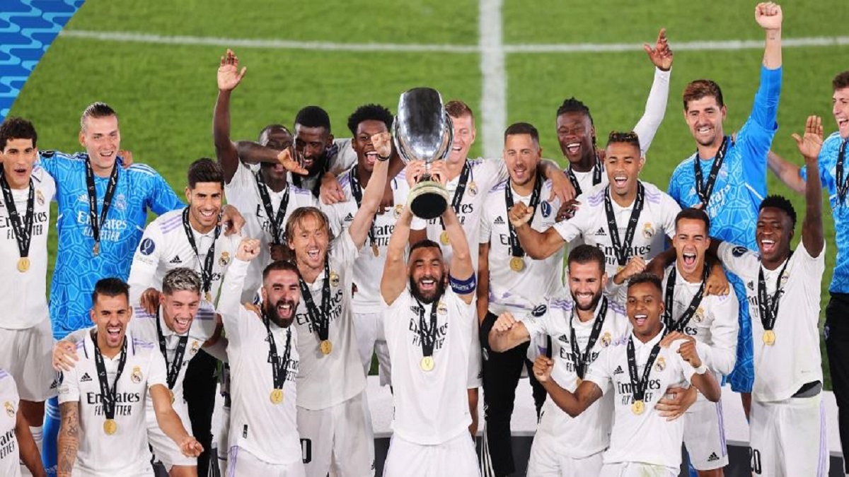 ফ্র্যাঙ্কফুর্টকে হারিয়ে সুপার কাপ রিয়ালের