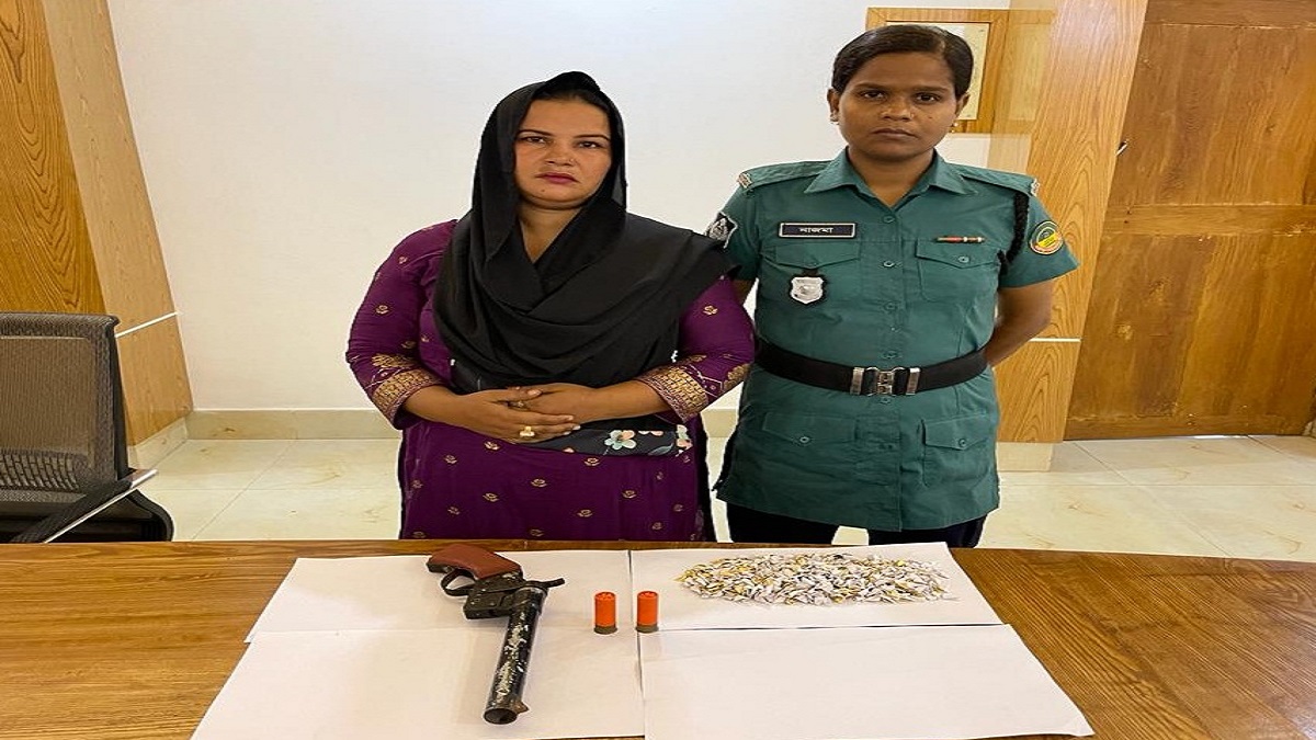 টঙ্গীতে হেরোইন ও ওয়ান শ্যুটারগানসহ মাদক কারবারি গ্রেফতার