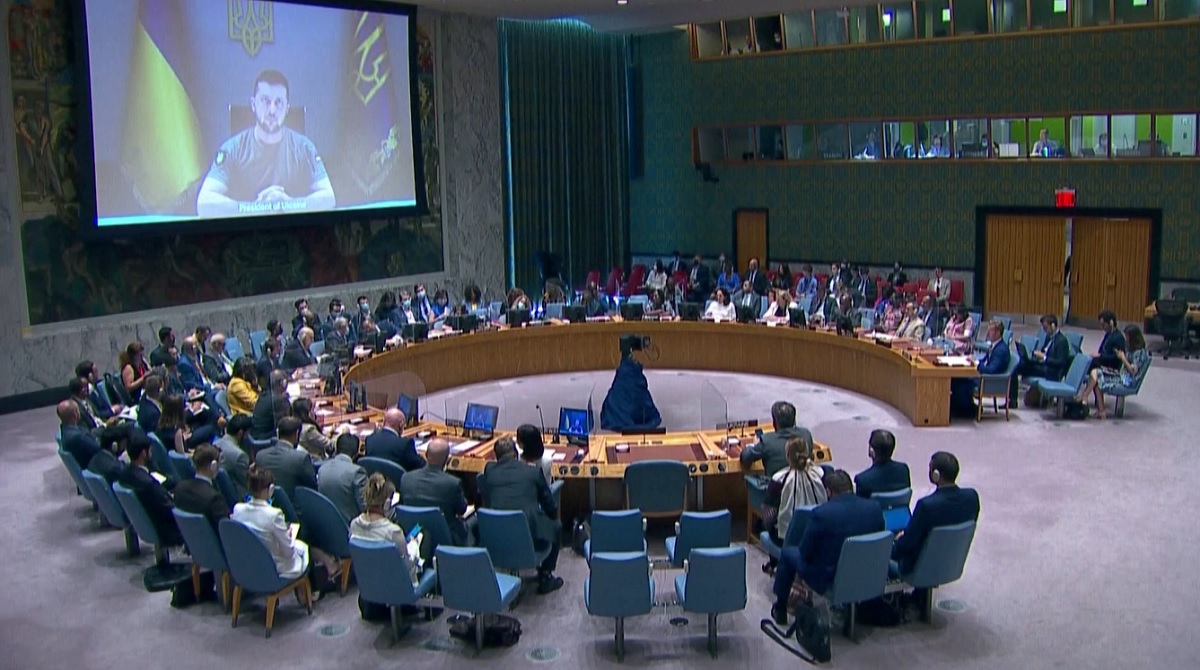 নিরাপত্তা পরিষদে রাশিয়ার বিরুদ্ধে ভোট দিলো ভারত