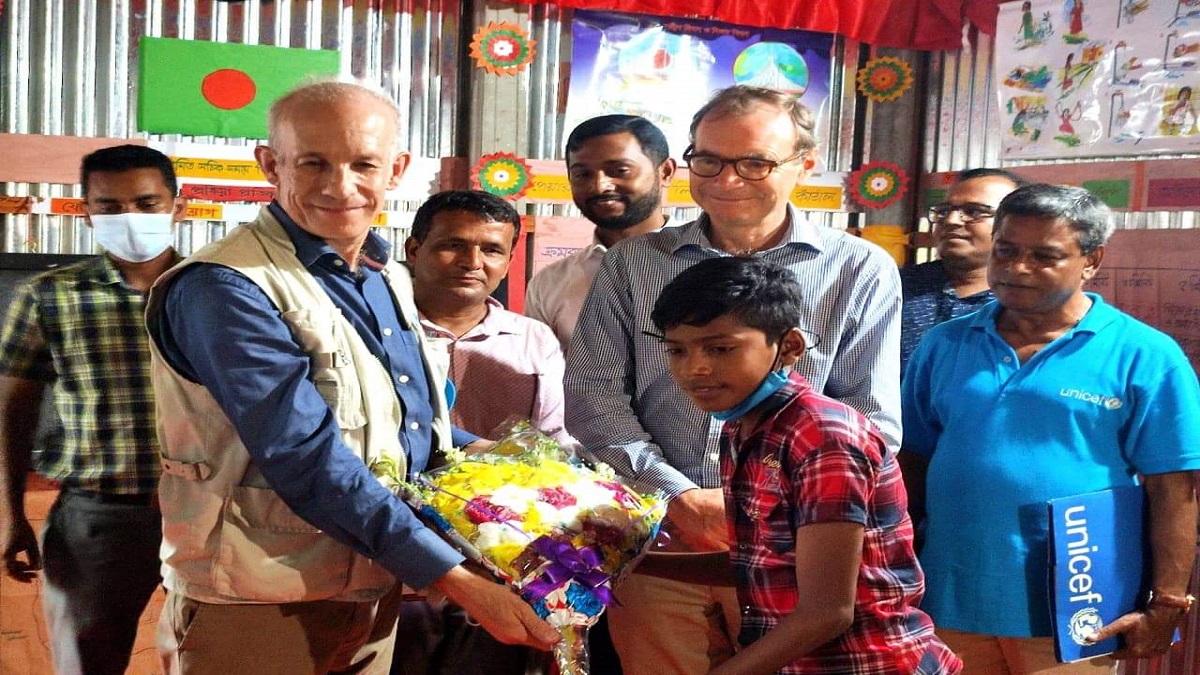 নরসিংদীতে শিখন কেন্দ্র উদ্বোধন করলেন ব্রিটিশ হাইকমিশনার