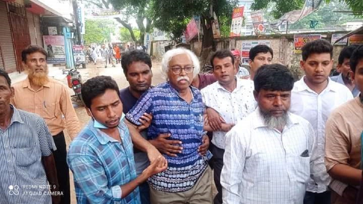 কলমাকান্দায় সিপিবির সমাবেশে হামলা, কেন্দ্রীয় সম্পাদকসহ আহত ২০