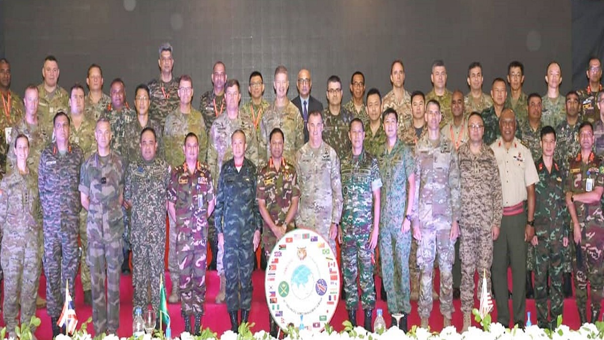 কক্সবাজারে অনুষ্ঠিত হলো ইন্দো-প্যাসিফিক অঞ্চলের সেনা প্রধানদের গোলটেবিল বৈঠক