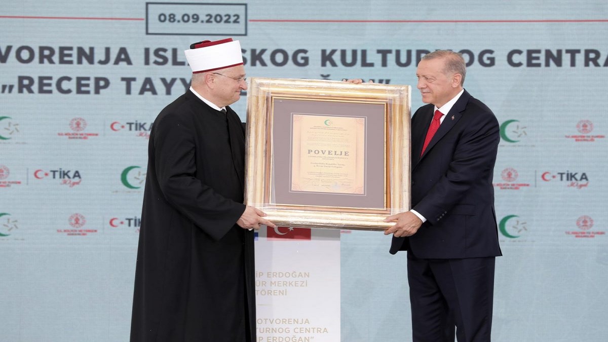 ক্রোয়েশিয়ায় নিজের নামে নির্মিত মসজিদ উদ্বোধন করলেন এরদোগান