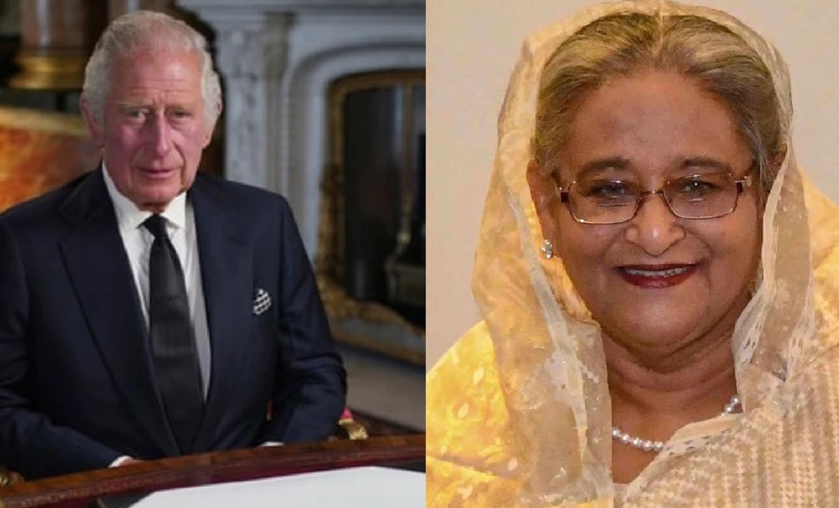 লন্ডনে অবস্থানরত প্রধানমন্ত্রীকে রাজা তৃতীয় চার্লসের ফোন