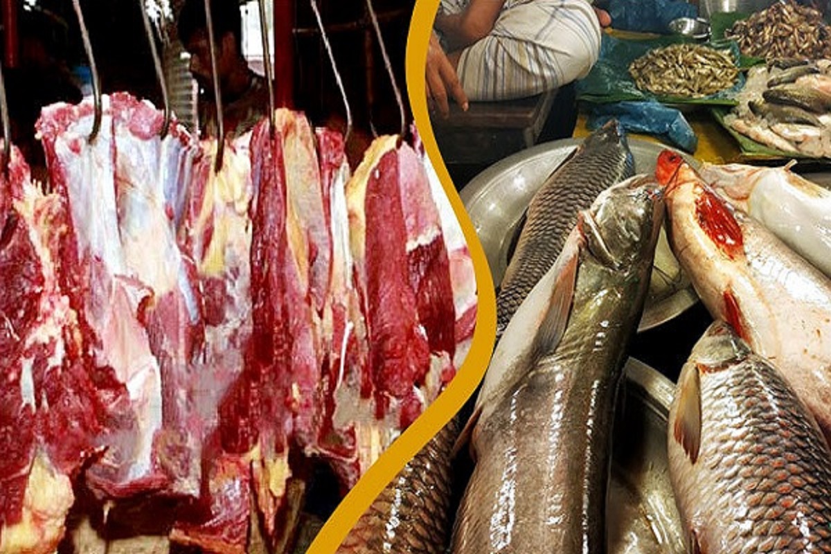 মাছ-মাংসের বাজারে নৈরাজ্য, কিছুটা স্বস্তি ইলিশে