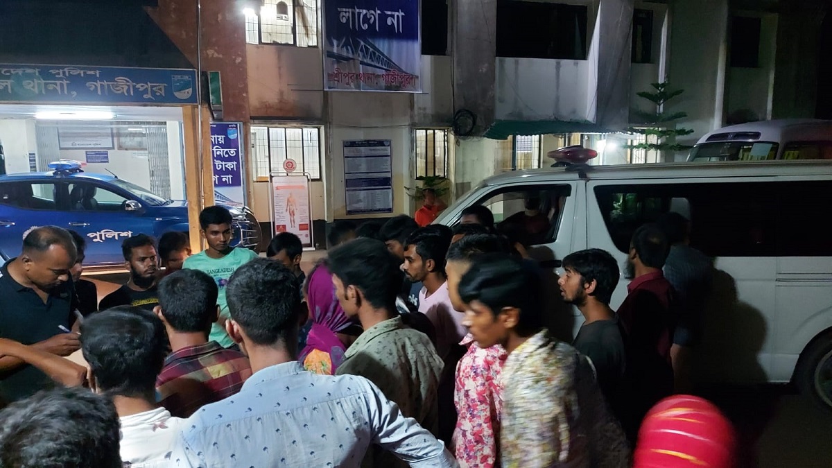 গাজীপুরে চুরির অভিযোগে যুবককে পিটিয়ে হত্যা