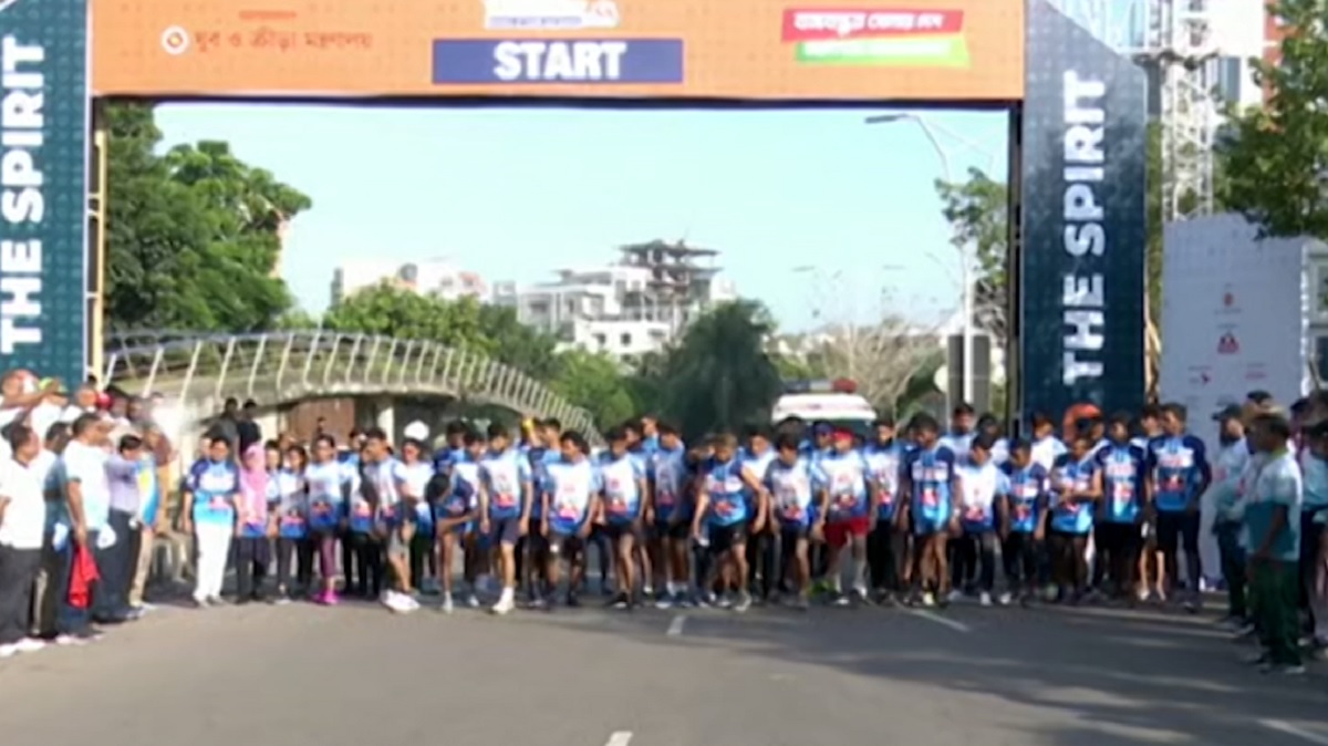 বঙ্গবন্ধু আন্তঃবিশ্ববিদ্যালয় স্পোর্টস চ্যাম্পিয়নশিপের হাফ ম্যারাথন অনুষ্ঠিত