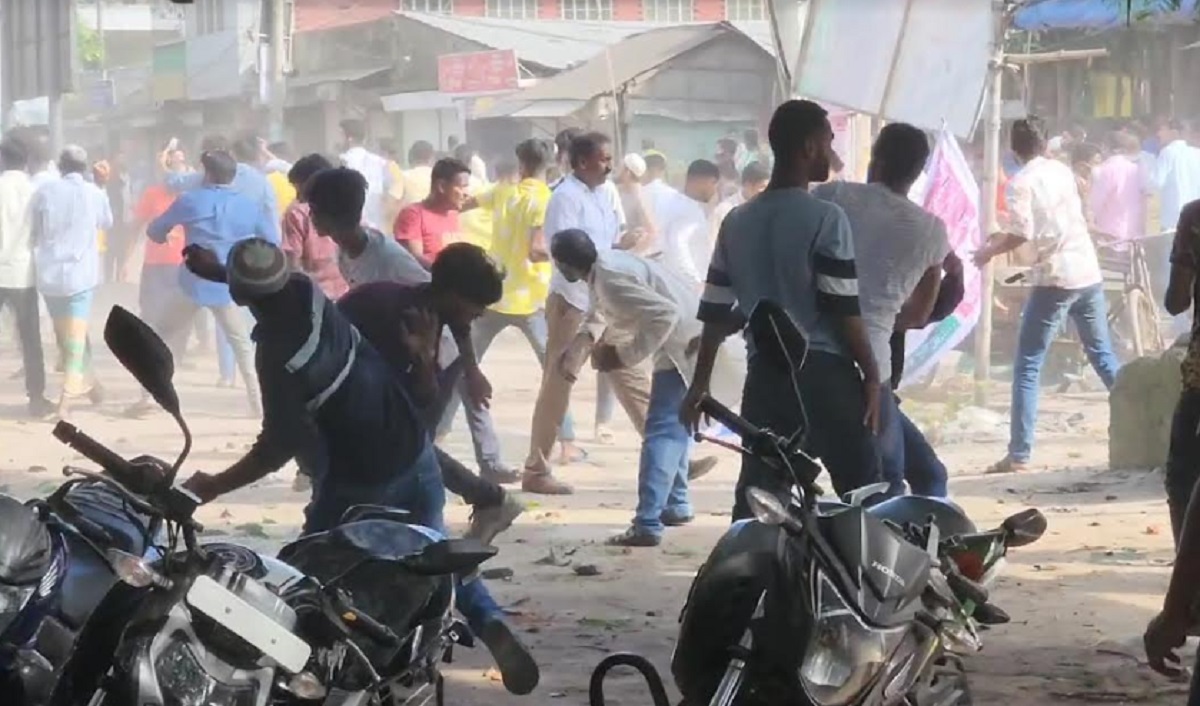 মুন্সিগঞ্জে পুলিশ-বিএনপি সংঘর্ষে আহত অর্ধশতাধিক, আটক ৮