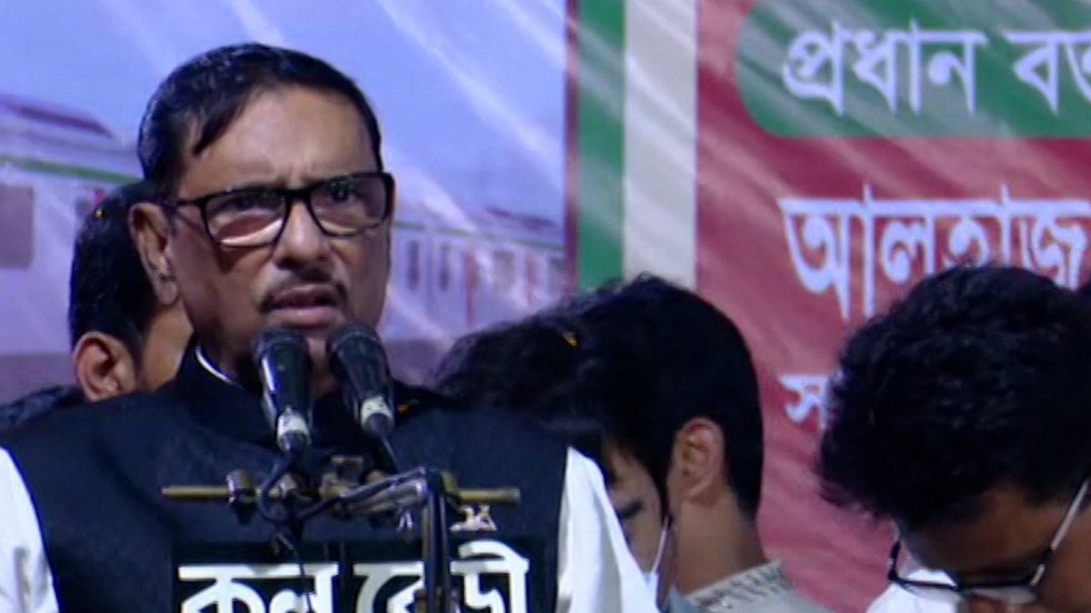 বিএনপি নেতারা ঘুম থেকে উঠে চোখ কচলাতে কচলাতে কোথায় যায়: ওবায়দুল কাদের