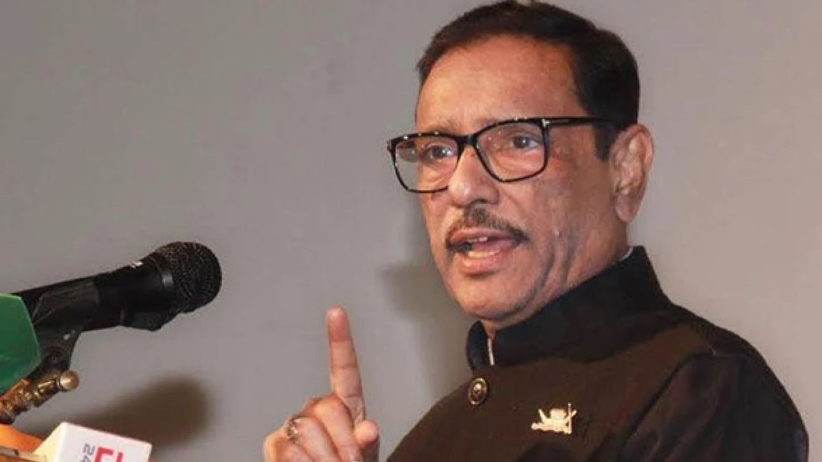 হাওয়া ভবন ফিরে পেতে বিএনপি টেক ব্যাক আন্দোলন করছে: ওবায়দুল কাদের